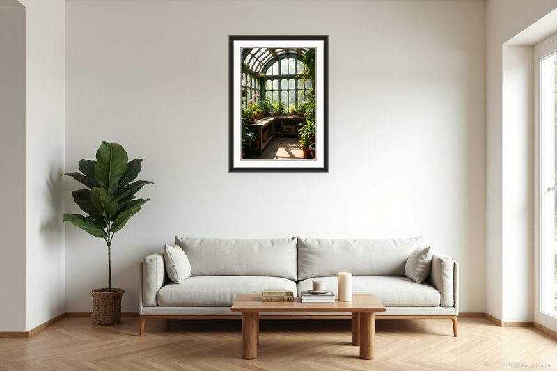 Vintage Greenhouse Conservatory