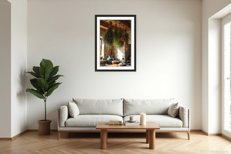 Herb Drying Cottage Ceiling